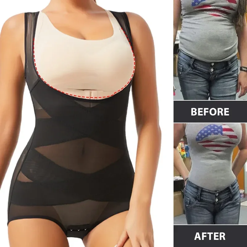 Shapewear Bodysuit Firm - Pakaian dalam pembentuk tubuh wanita, Bodysuit