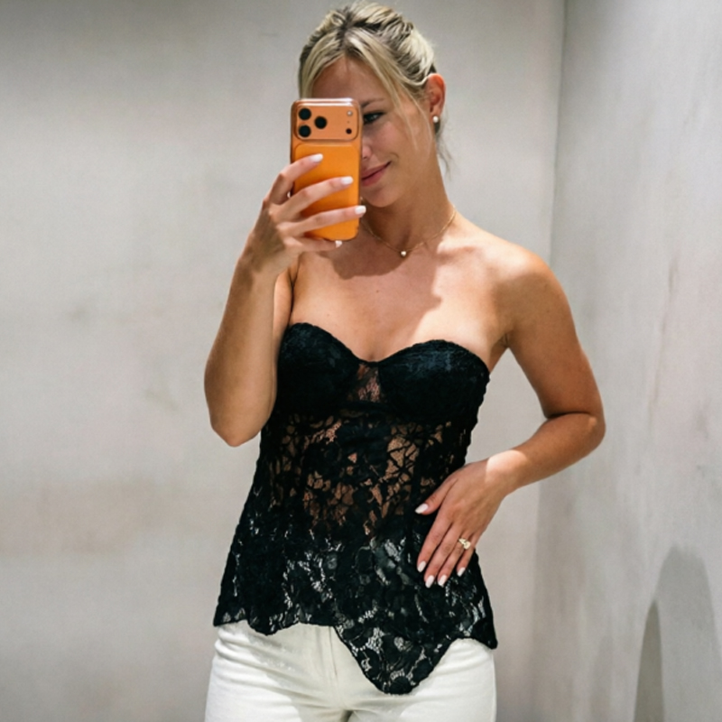 HXAO Korset Tube Top Wanita Ta - Strapless Bra Backless ulasan dan harga