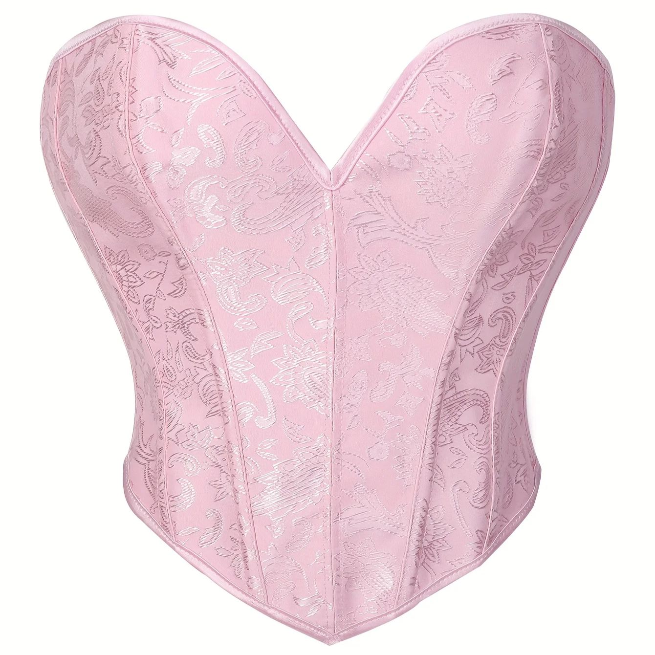 Korset Pink Gothic Victorian W - Strapless Bra Backless ulasan dan harga