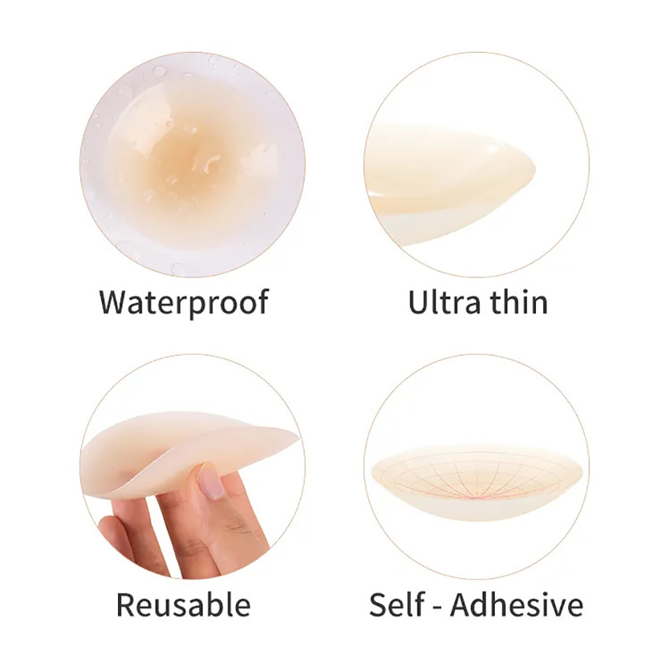 Penutup Puting Payudara Siliko - Nipple Cover Pasties ulasan dan harga