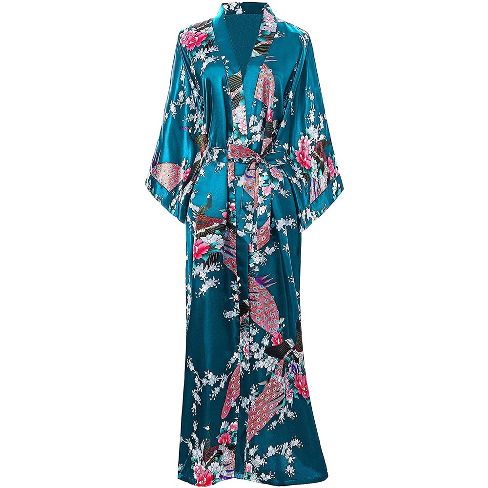 Wanita Jubah Panjang Ukuran Be - Robe Silk Women ulasan dan harga