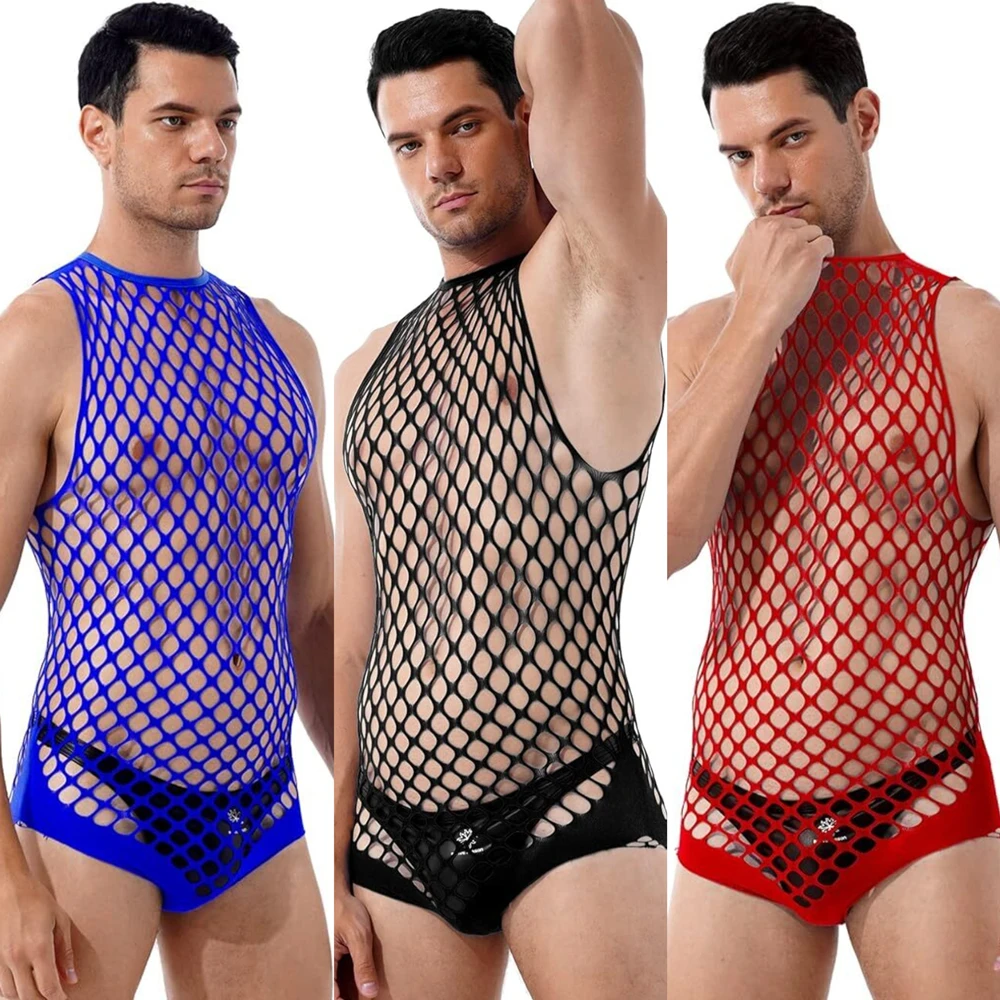 Gay Bodystocking Pria Fetish B - Bodystocking Fishnet ulasan dan harga