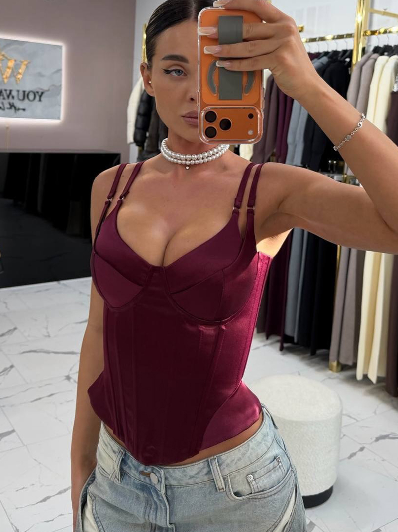 Atasan Korset Tanpa Tali Wanit - Strapless Bra Backless ulasan dan harga