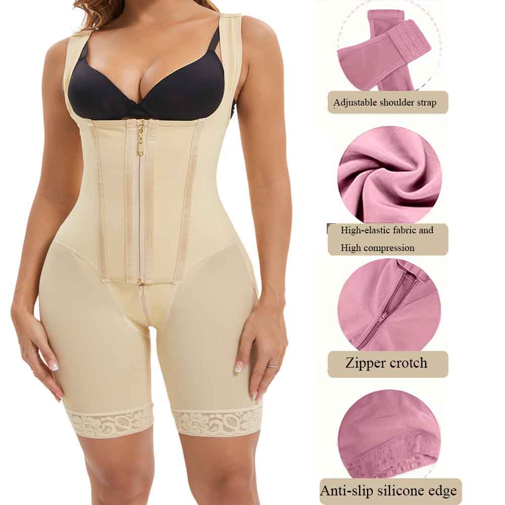 Fajas Colombianas Post Pembent - Shapewear Bodysuit Firm ulasan dan harga