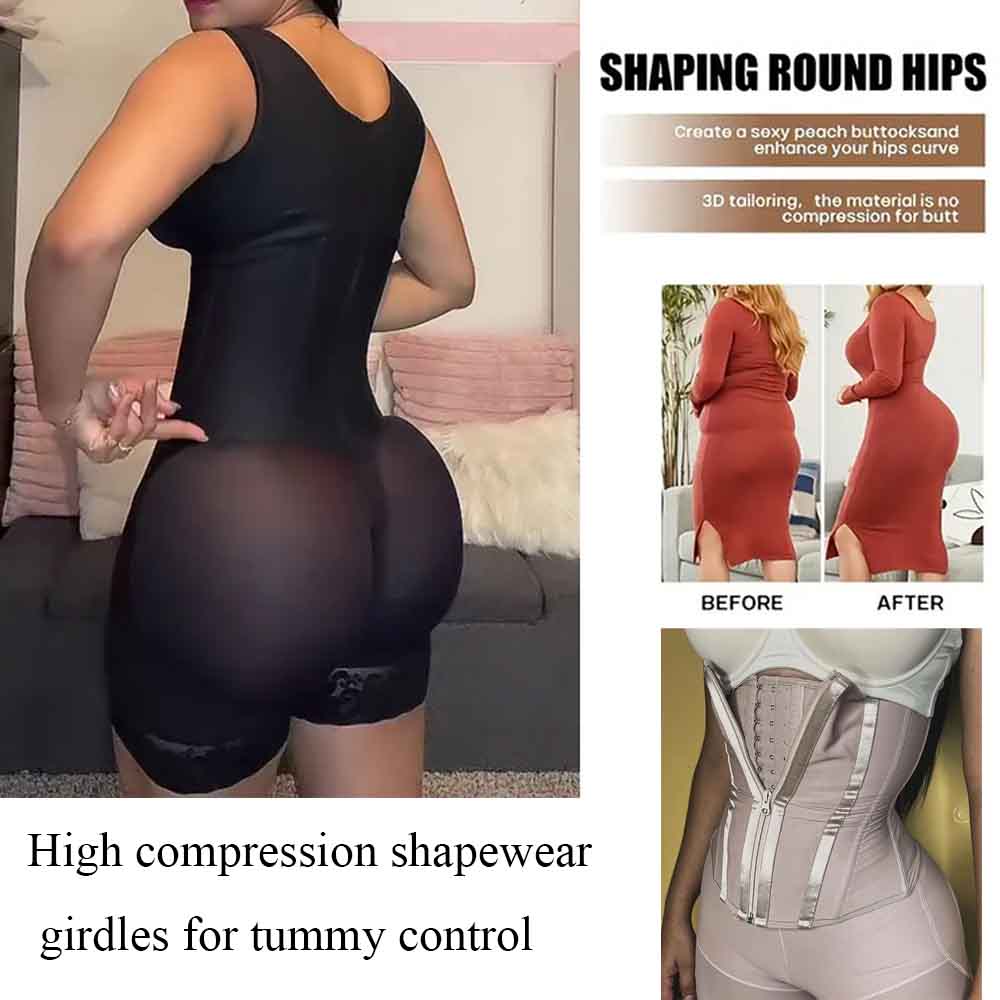 Fajas Colombianas Post Pembent - Shapewear Bodysuit Firm ulasan dan harga