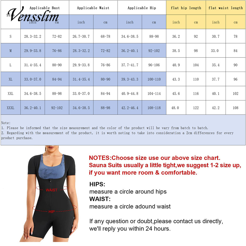 Vensslim Full Body Shaper Saun - Shapewear Bodysuit Firm ulasan dan harga