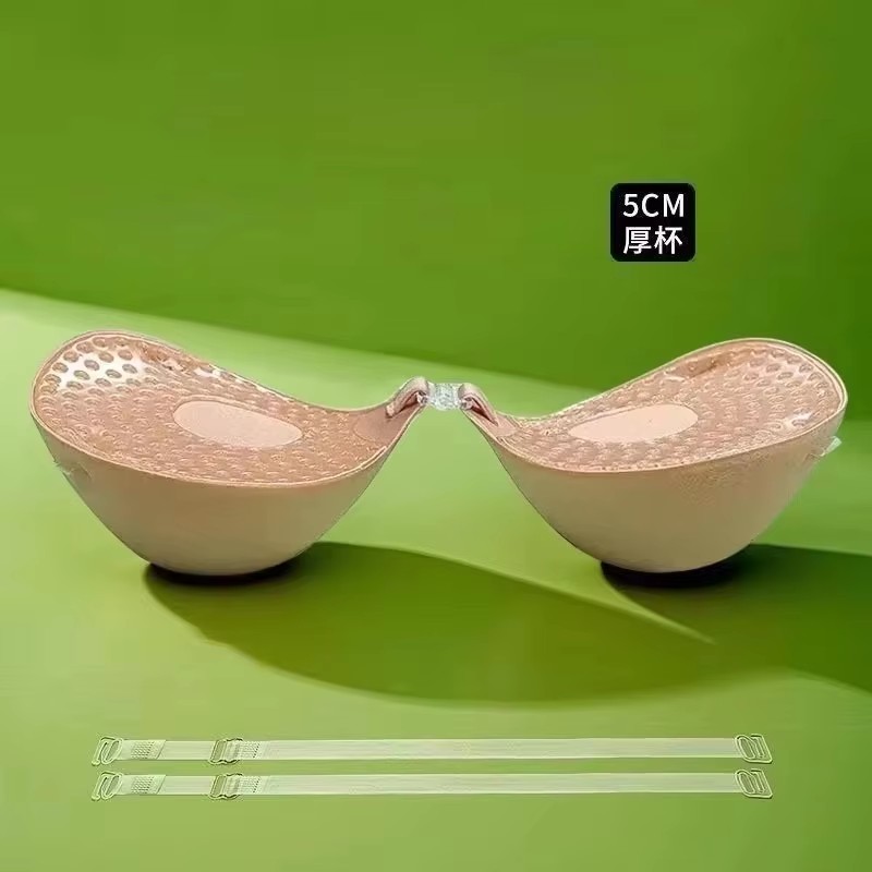 Bra Perekat Silikon Tebal 5cm, - Push Up Bra Padded ulasan dan harga