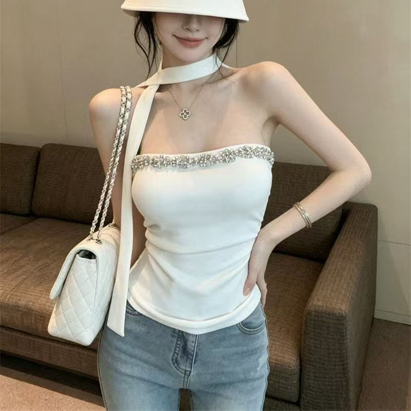 Atasan Crop Tanpa Tali Wanita  - Strapless Bra Backless ulasan dan harga